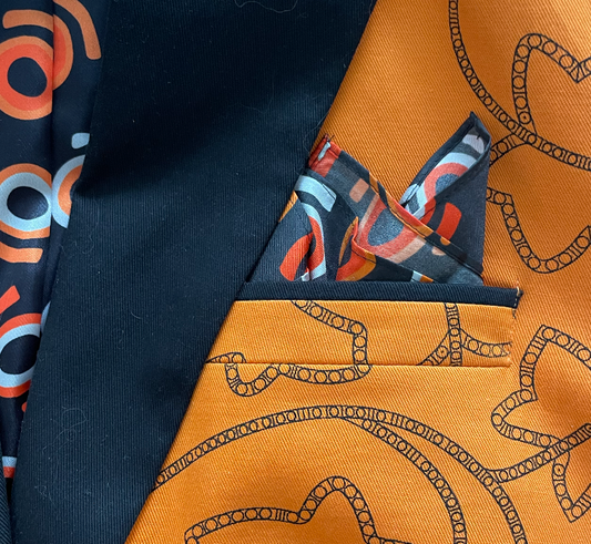 Silk '01 Pocket Square